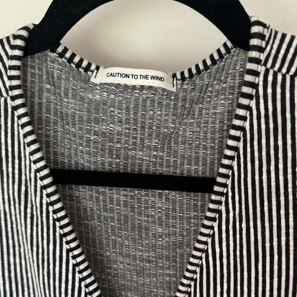 Caution To The Wind Striped Top - Picture 4 of 5